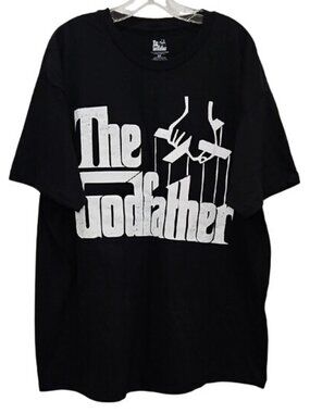 The Godfather Graphic T-Shirt Black New Men's Tee 2X Streetwear Urban Mob Mafia